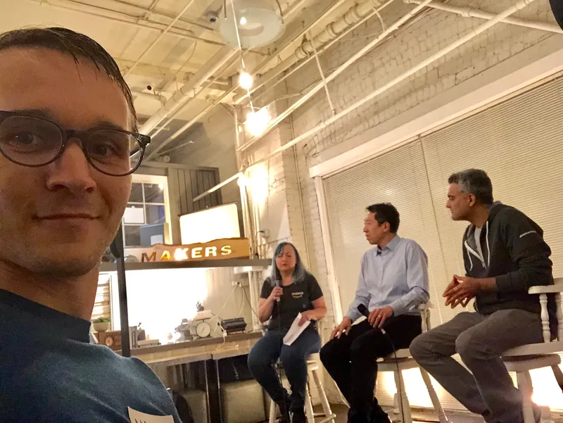 Meeting Andrew Ng