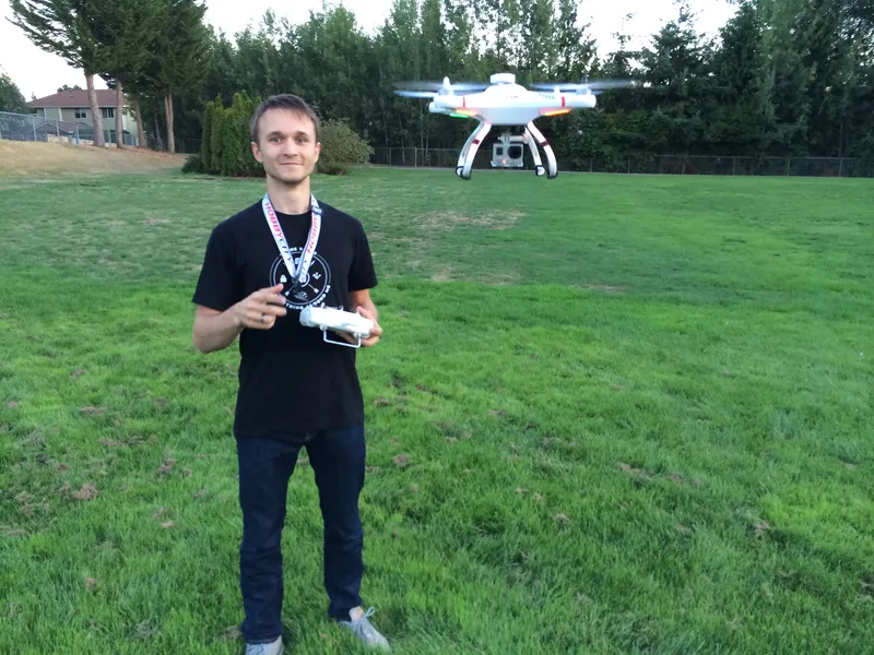 Piloting RC drones